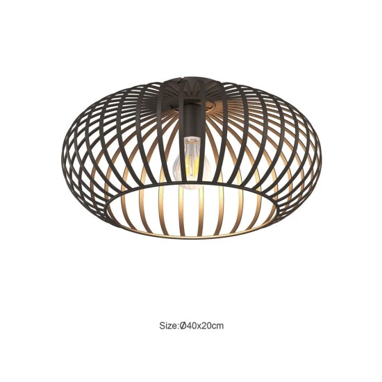 Bester Verkauf 🌟 Nino Leuchten Deckenleuchte Max, Ca. 40x20 Cm Nino-Leuchten 👏 - Image 2