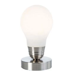 Top 10 🥰 Nino Leuchten 2 SET Tischleuchte Tischlampe Lampe Leuchte Nickel Glühlampe Form Bettleuchte Bettlampe Lampe Leuchte Inkl LED 🎉