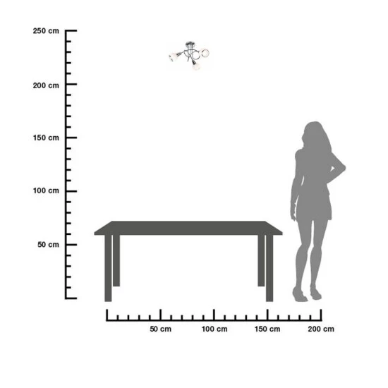 Budget 🤩 Nino Leuchten LED Deckenleuchte 3-flg. Loris, Energieeffizienzklasse: A++; 60230306 🤩 - Image 5