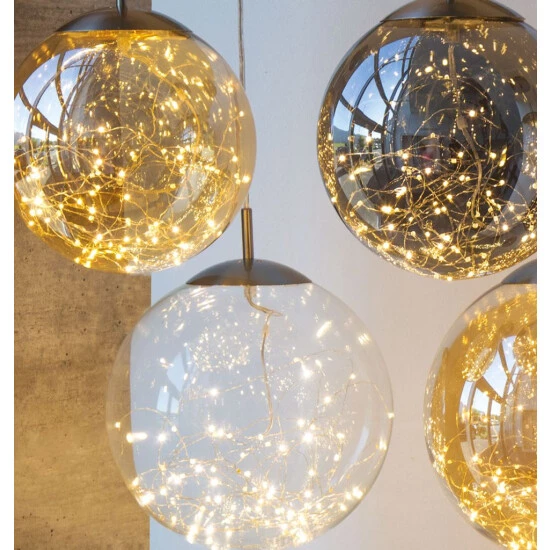 Blitzangebot 🤩 Nino Leuchten LED Pendellampe Für Ihren Wohnraum Mit Glaskugel LIGHTS 🛒 - Image 7