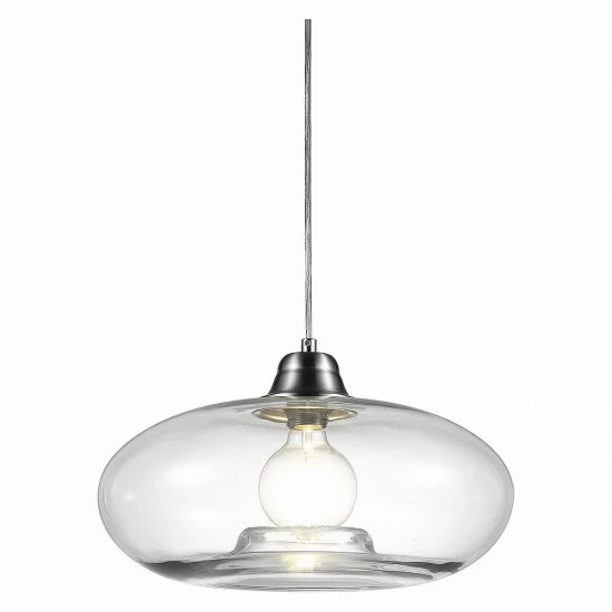 Rabatt 😍 Nino Leuchten X Pendel 1-flg. LILLE Nickel Matt, Glas Klar, 30040106 🎁 - Image 2