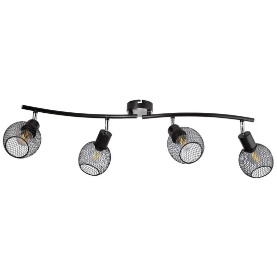 Beste Bewertungen von ❤️ Nino Leuchten Deckenleuchte, Geflecht, Schwarz, L 70 Cm, HILO 🎁 - Image 3