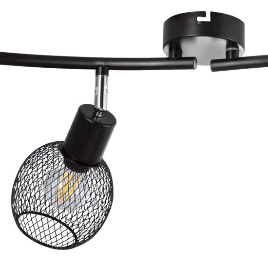 Beste Bewertungen von ❤️ Nino Leuchten Deckenleuchte, Geflecht, Schwarz, L 70 Cm, HILO 🎁 - Image 5