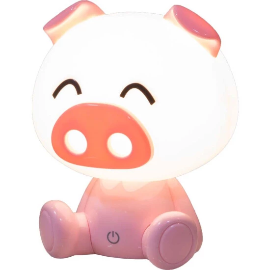 Auslauf 🎁 Nino Leuchten LED Tischleuchte, Kinderleuchte, Schwein, Nino PIG 😀 - Image 2
