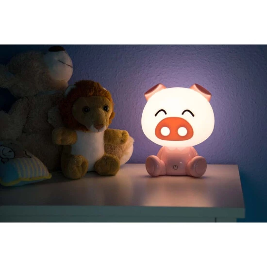 Auslauf 🎁 Nino Leuchten LED Tischleuchte, Kinderleuchte, Schwein, Nino PIG 😀 - Image 5