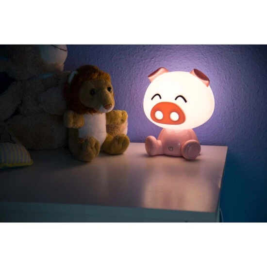 Auslauf 🎁 Nino Leuchten LED Tischleuchte, Kinderleuchte, Schwein, Nino PIG 😀 - Image 6