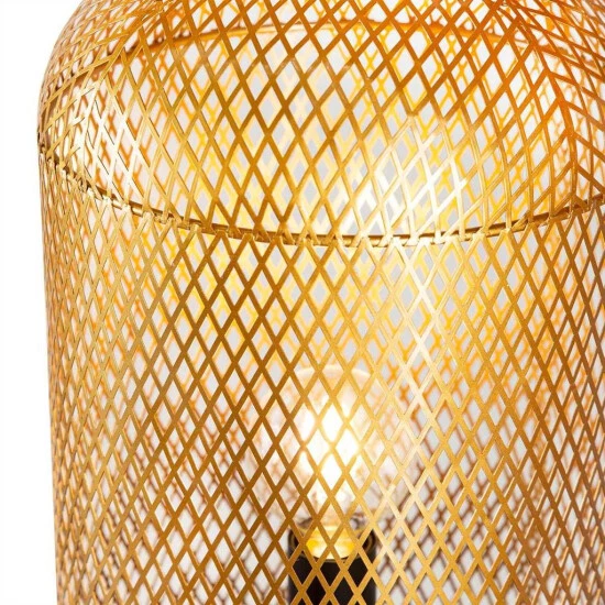 Schlussverkauf 🧨 Nino Leuchten Dreibeinleuchte - Schwarz - Goldfarben - Metall - 27 X 110 Cm ✔️ - Image 3