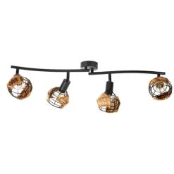 Beste Bewertungen von 💯 Nino Leuchten Spot 4-flg. JAVA Metall Schwarz, 81740408 ❤️