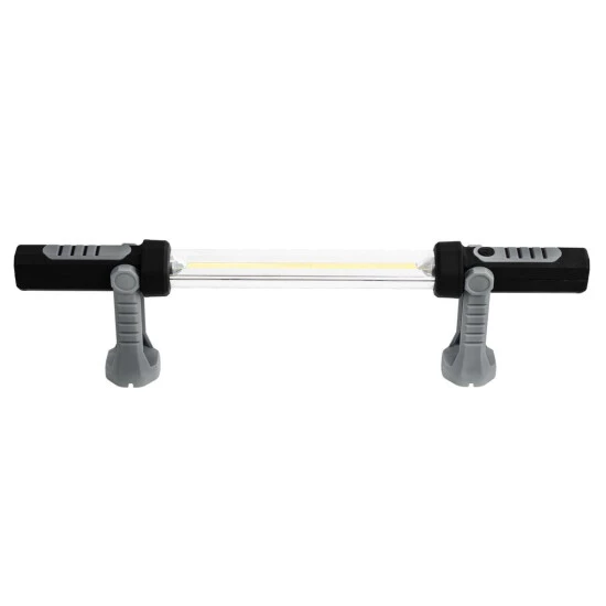 Neu 🔔 Nino Leuchten Akku-LED-Arbeitsleuchte CARL Kunststoff Grau / Schwarz, 50200208 🥰 - Image 6