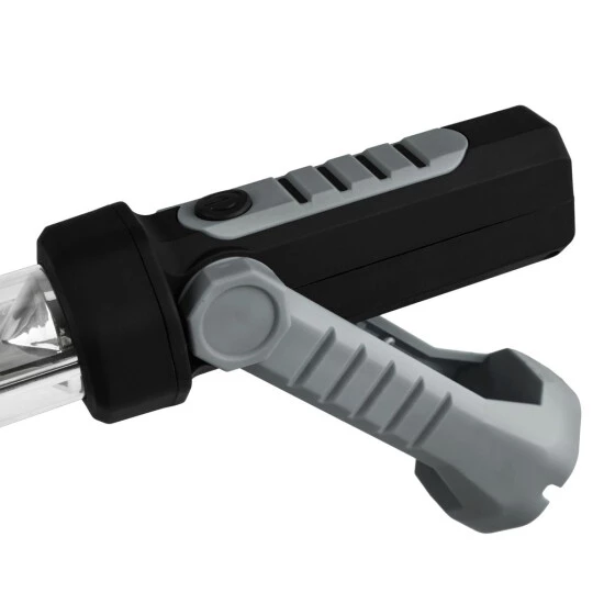 Neu 🔔 Nino Leuchten Akku-LED-Arbeitsleuchte CARL Kunststoff Grau / Schwarz, 50200208 🥰 - Image 7