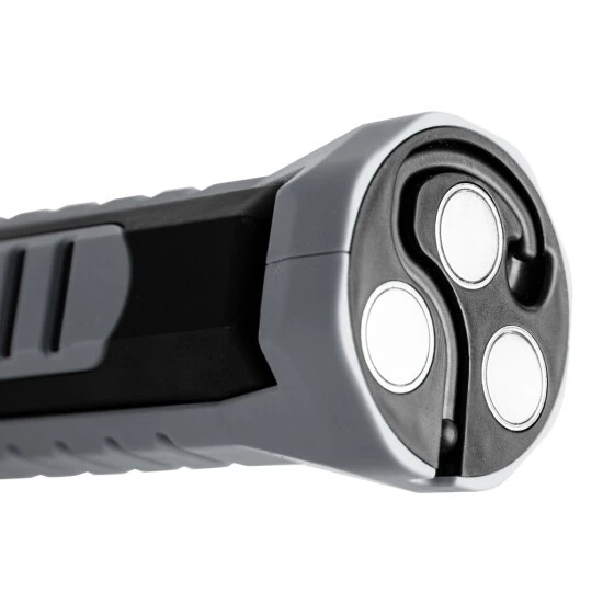 Neu 🔔 Nino Leuchten Akku-LED-Arbeitsleuchte CARL Kunststoff Grau / Schwarz, 50200208 🥰 - Image 8