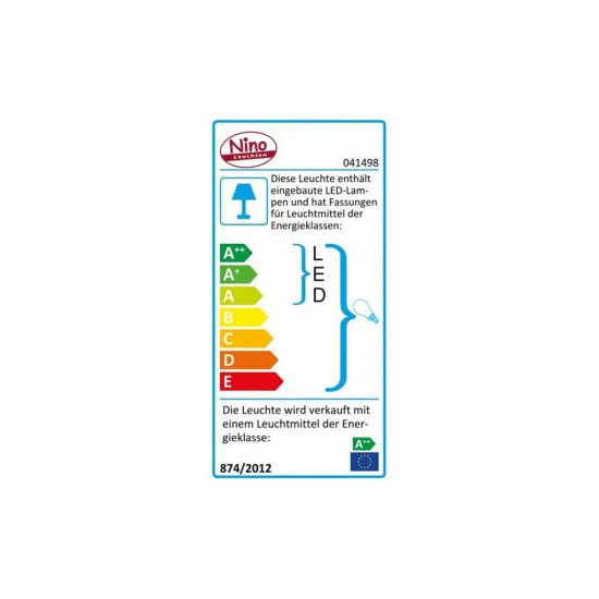 Top 10 🛒 Nino Leuchten LED Stehleuchte 1-f.Daytona Nickel,Glas Alab. Weiß Incl.1xE14,3W,LED H:145cm,Glas 10cm,mit Flexarm ✨ - Image 3