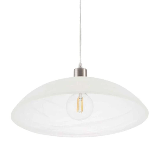 Budget 🎉 Nino Leuchten Alabasterfarbene Glas Hängelampe Für Ihren Wohnraum DAYTONA ✔️ - Image 3