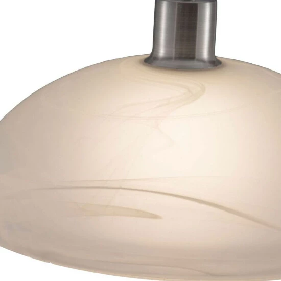 Budget 🎉 Nino Leuchten Alabasterfarbene Glas Hängelampe Für Ihren Wohnraum DAYTONA ✔️ - Image 4