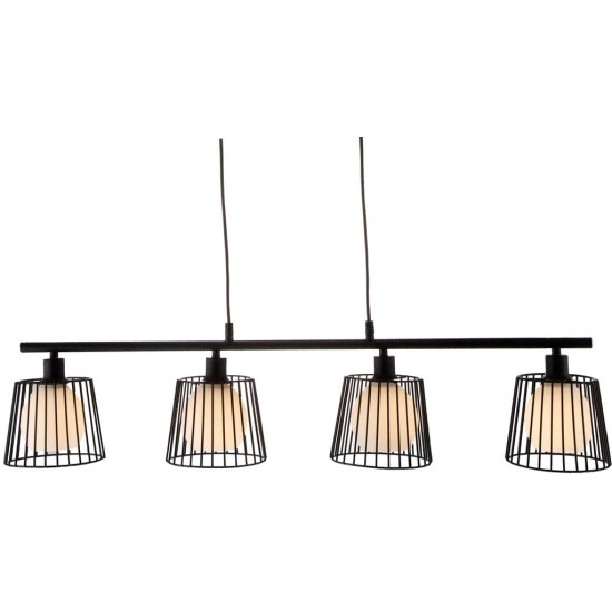 Beste Bewertungen von 😍 Nino Leuchten Pendelleuchte - Schwarz - Metall - 58 X 200 Cm 🎁 - Image 3