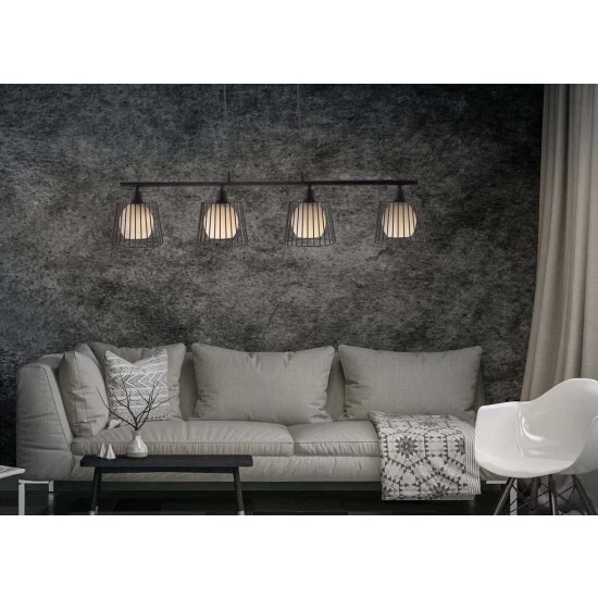 Beste Bewertungen von 😍 Nino Leuchten Pendelleuchte - Schwarz - Metall - 58 X 200 Cm 🎁 - Image 4