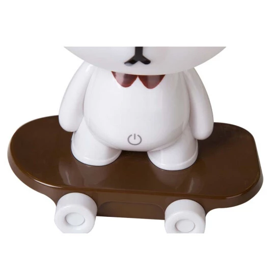 Top 10 ⌛ Nino Leuchten LED Tischleuchte, Kinderlampe, Touchdimmer, Nino SKATE 👏 - Image 2