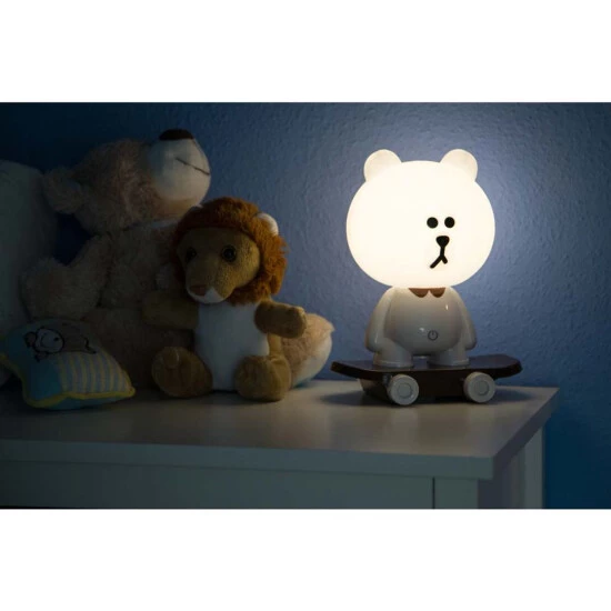 Top 10 ⌛ Nino Leuchten LED Tischleuchte, Kinderlampe, Touchdimmer, Nino SKATE 👏 - Image 3