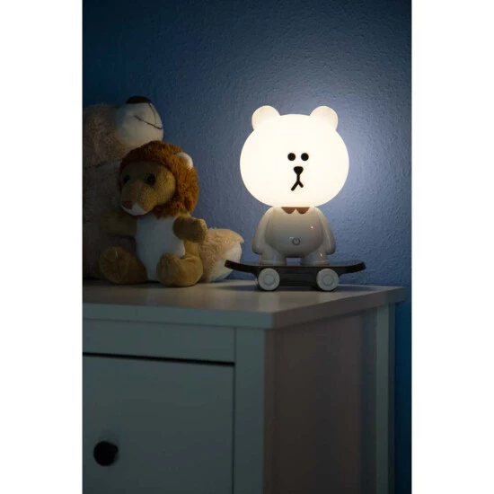 Top 10 ⌛ Nino Leuchten LED Tischleuchte, Kinderlampe, Touchdimmer, Nino SKATE 👏 - Image 4