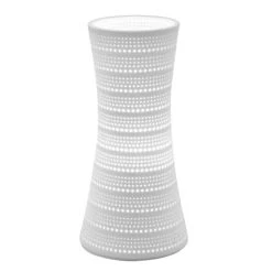 Budget 👍 Nino Leuchten Tischleuchte, Keramik, Weiß, Nino CARO ✨