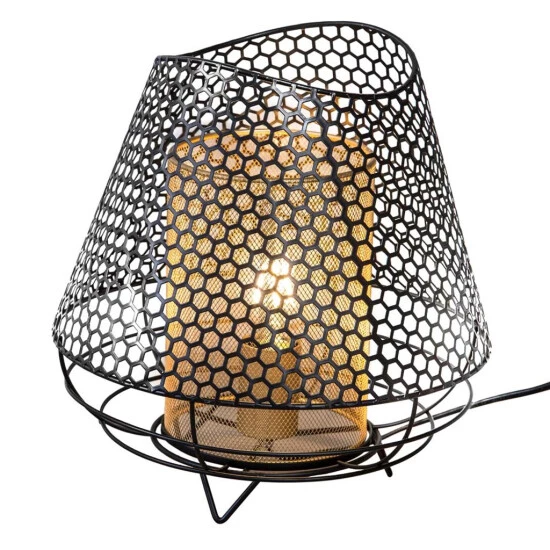 Aktion ✔️ Nino Leuchten Tischleuchte, Metall, Schwarz, Modern, L 31 Cm 🎉