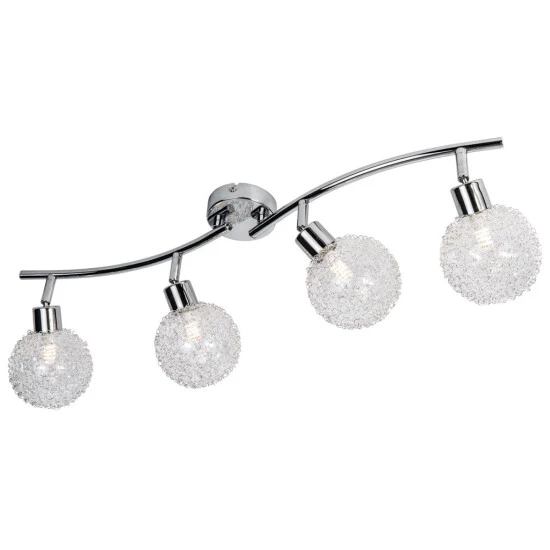 Bestpreis 🎁 Nino Leuchten LED-Schiene 4-flg. Ryder, Energieeffizienzklasse: A++; 84460406 😀