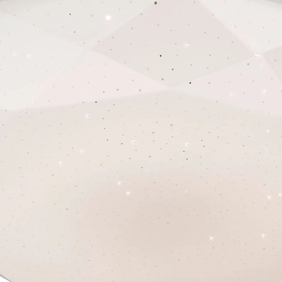 Auslauf 👏 Nino Leuchten LED Deckenleuhte Diamond Kunststoff Weiss-diamond Shade 63251807 ✔️ - Image 6