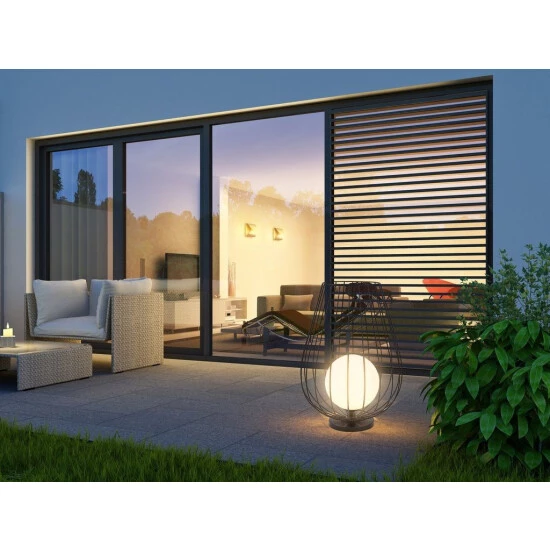 Blitzangebot 🛒 Nino Leuchten Stehlampe Vega 1 Flammig Schwarz Weiß Modern Metall Draht 32 Cm 🔔 - Image 5