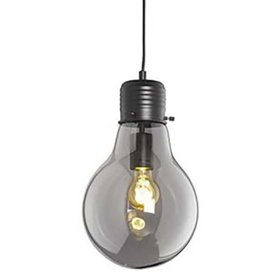 Schlussverkauf 😀 Nino Leuchten Pendelleuchte, Rauchfarbe-Schwarz, Höhe 150cm, Nino LUCE 🔔 - Image 5