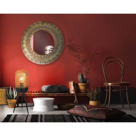 Brandneu 🔔 Nino Leuchten Tischleuchte, Gold-Farbe, Höhe 49cm, Nino FARGO 🥰 - Image 3