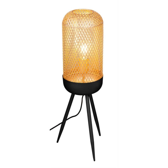 Brandneu 🔔 Nino Leuchten Tischleuchte, Gold-Farbe, Höhe 49cm, Nino FARGO 🥰 - Image 4